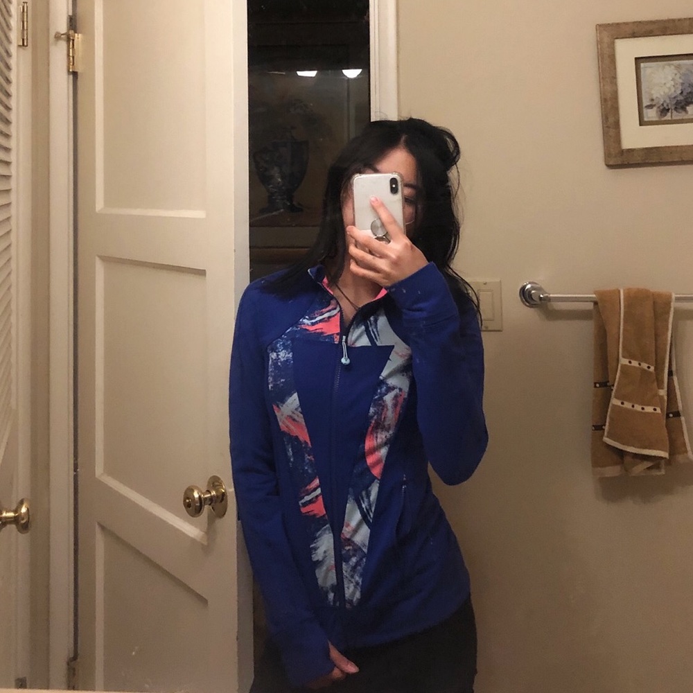 Ivivva royal blue jacket